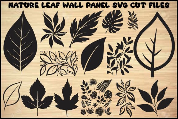 Download Nature Leaf Wall Panel SVG Bundle - Premium Resources