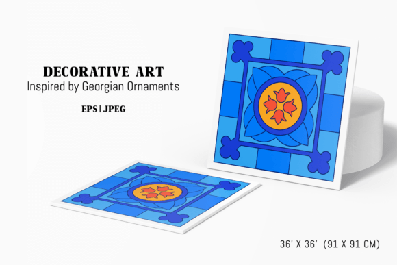 Download Georgian Ornaments-Decorative Vector Art - Decorative vector art Collection