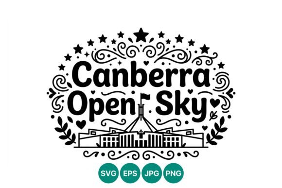 Download Canberra Open Sky Decorative Vector Art - Decorative vector art Collection