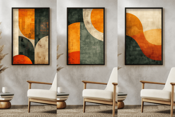 Download Abstract Prints Set, Geometry Art Prints - Abstract prints Collection